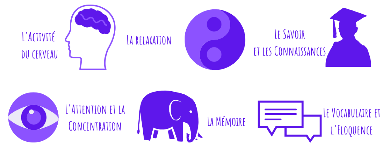 Infographie les bienfaits de la lecture